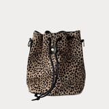 Bolso bombonera Madona Print Beige