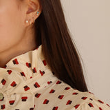 Camisa Léine Rode Blokke