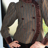 Chaqueta Streif Marrón