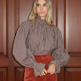 Camisa Carolta Marrón Line