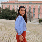 Camisa Lant Rayas Azul