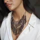 Collar Lasel Bronce/Negro