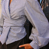 Camisa Koci Rayas Negras