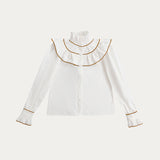 Camisa Latz Blanco r/ Bronce