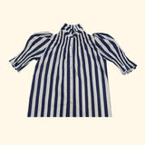 Camisa Ruché Rayas Marino