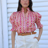 Camisa Ruché Hervet Rojo