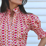 Camisa Ruché Hervet Rojo