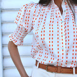 Camisa Ruché Plat Naranja