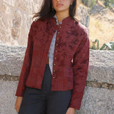 Chaqueta Fenza Burdeos