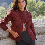 Chaqueta Fenza Burdeos
