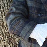 Chaqueta Grasse Escocés Azul