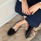 Venecianas Marrón cinta azul