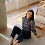 Camisa Vosem Leafe Navy