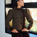 Chaqueta Streif Marrón