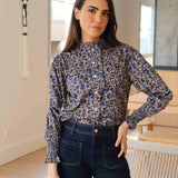 Camisa Vosem Leafe Navy