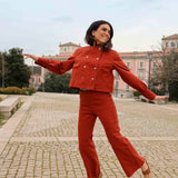 Terracotta Cook Jacket