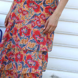 Falda Strep Blatt Rojo