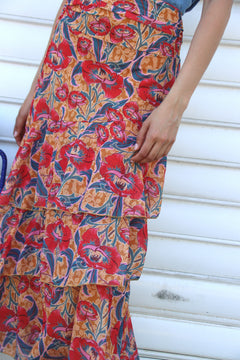 Falda Strep Blatt Rojo