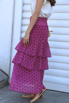 Falda Strep Timantti Rosa