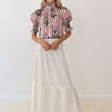 Camisa Ruché Wynroi Estampado
