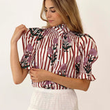 Camisa Ruché Wynroi Estampado