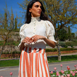 Tile Striped Skirt