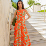 Vestido Lothi Vermeil Vert