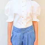 Camisa Nissa Blanco
