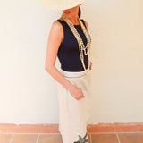 Falda Leryn Beige