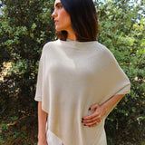 Poncho Nilet Beige