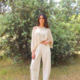 Jersey Nilet Beige