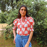 Camisa Ruché Tapet Rojo