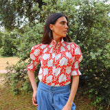 Camisa Ruché Tapet Rojo