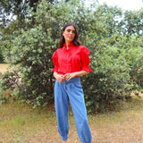 Camisa Nissa Rojo