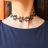 Choker Hirs Negro