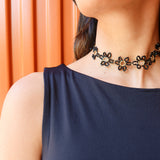 Choker Hirs Negro