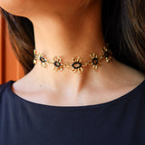 Choker Hirs Dorado
