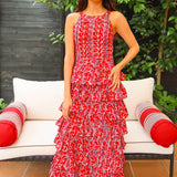 Vestido Rulle Hitch Rojo