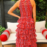 Vestido Rulle Hitch Rojo