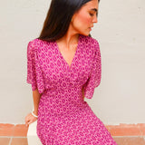 Vestido Trevis Timantti Rosa