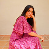 Vestido Trevis Timantti Rosa