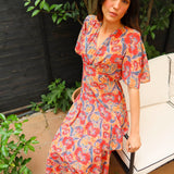 Vestido Trevis Blatt Rojo