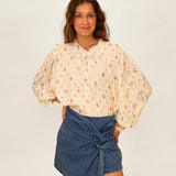 Falda Links Jeans oscuro