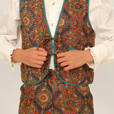 Chaleco Brist Bluten Azul