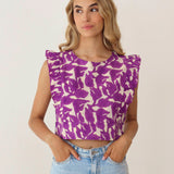 Top Frill Morado