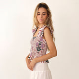 Top Volss Wynroi Estampado