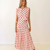 Top Frill Hitch Flor
