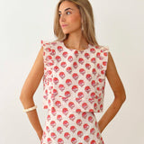 Top Frill Hitch Flor