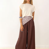 Pantalón Wone Marrón