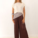 Pantalón Wone Marrón